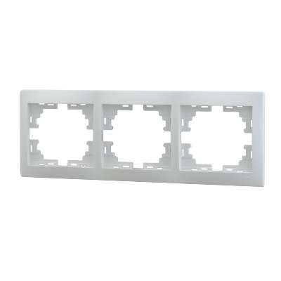 701-0200-148 Рамка 3-м Mira гориз.бел.Lezard