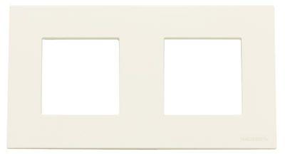 Рамка 2-м 4мод. Zenit бел. ABB 2CLA227200N1101