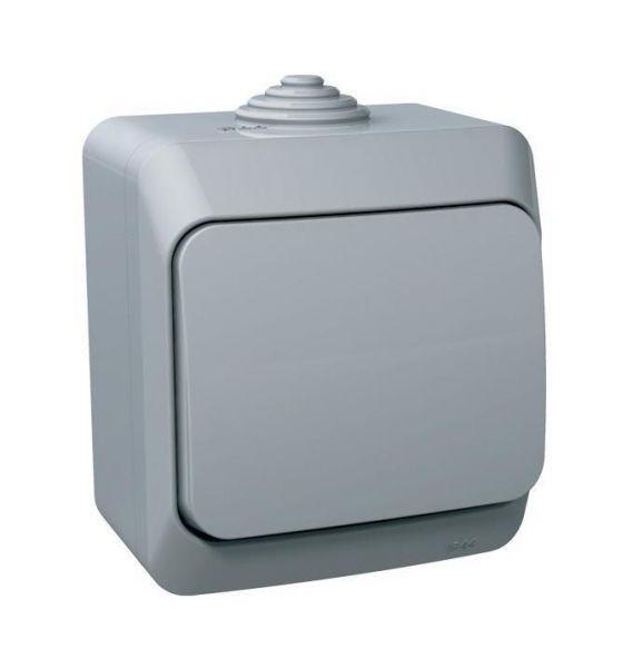 Выключатель 1-кл. ОП Этюд 10АХ IP44 сер. SchE BA10-041C