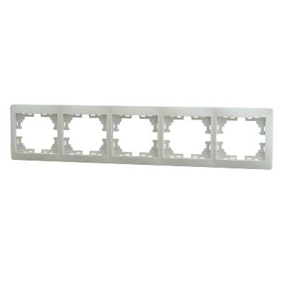 701-0300-150 Рамка 5-м Mira гориз.крем.Lezard