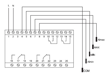 Реле уровня жидкости PZ-832