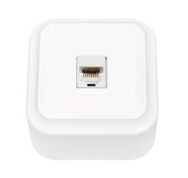 Розетка 1-м ОП РК18-004 компьютерная белый Без НДС п.п.1,16 п.1ст.118 НК