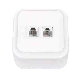 Розетка 2-м ОП ТР24-032 телефонная  Без НДС п.п.1,16 п.1ст.118 НК