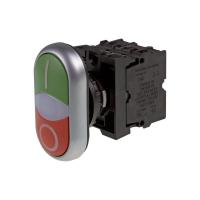 Кнопка двойная M22-DDL-GR-GB1/GB0 EATON 216702