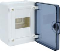 Щит открытой установки, 4М, с прозрачной дверцей