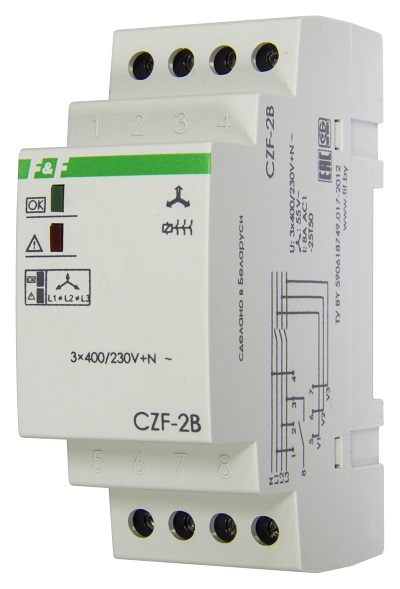 Реле контроля фаз CZF-2В