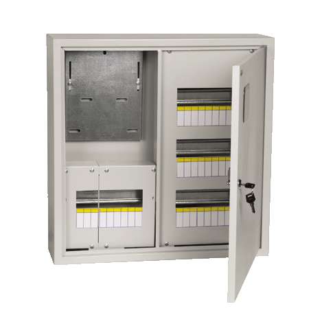Корпус металлический ЩУРн-3/36 (560х550х165мм) IP31 TITAN IEK MKM32-N-36-31-ZO