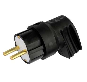 Вилка В16-416 с заземл. 16А угловая Без НДС п.п.1,16 п.1ст.118 НК