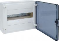 Щит открытой установки, 12М, с прозрачной дверцей