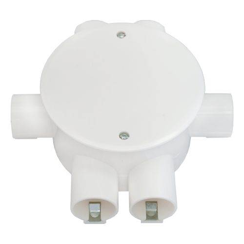 Коробка монтажная КМ-217 СП 140х140х54мм для трубопровода