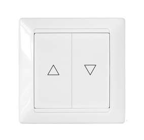 Выключатель А4 10-891 с электр. блокировкой для управл. роллет. и жалюз. белый Без НДС п.п.1,16 п.1ст.118 НК