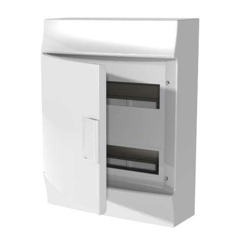 Бокс настенный Mistral41 24М непрозр. дверь (с клемм.) ABB 1SPE007717F9973