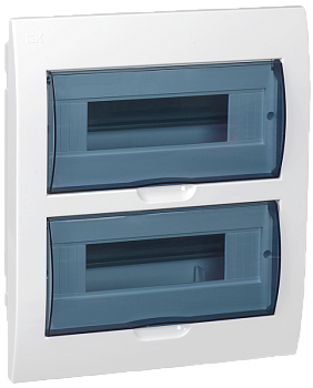 Корпус пластиковый ЩРВ-П-24 Krepta 3 IP41 бел. IEK MKP12-V-24-40-10