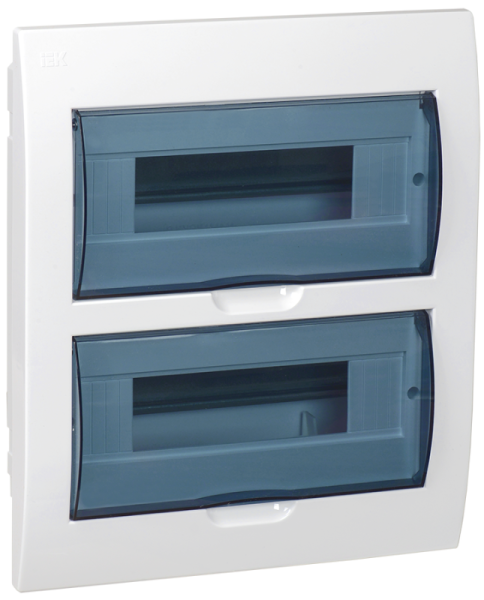 Корпус пластиковый ЩРВ-П-24 Krepta 3 IP41 бел. IEK MKP12-V-24-40-10