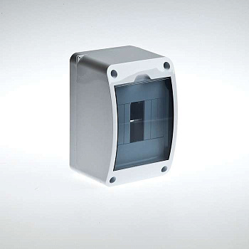 Бокс ОП Тусо 4мод.IP40 бел./прозр.двер. Рувинил 68304