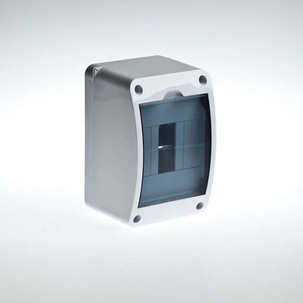 Бокс ОП Тусо 4мод.IP40 бел./прозр.двер. Рувинил 68304