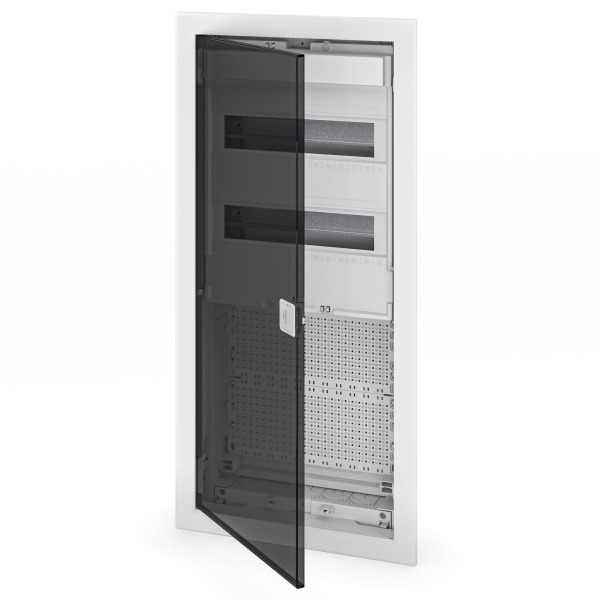 Щит встраиваемый комбинированный 4/2 прозрачная дверца IP40 U48FP 4/2 PL COMBO