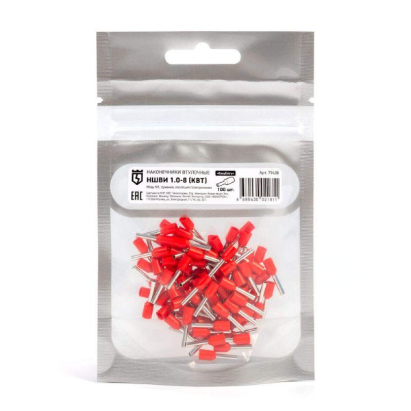 Наконечник штыревой НШВИ 1,0-8 КВТ 79438