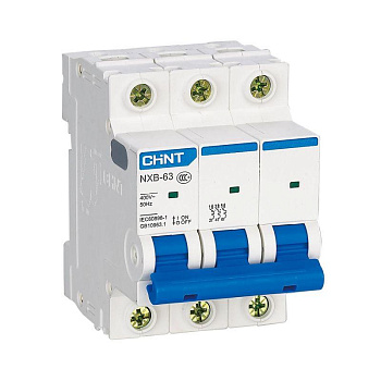 Авт. выкл. NXB-63 3P 1A (6kA) хар-ка С (R)  CHINT  814164