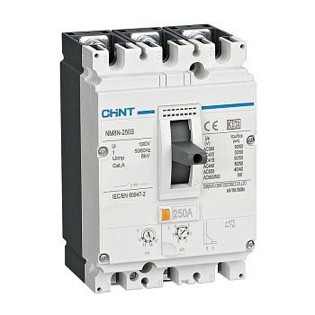 Авт. выкл. NM8N-250S 3P 125A 50kA с терм. расцеп. (R) CHINT 271171