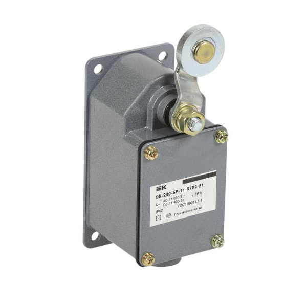 Выключатель концевой ВК-200-БР-11-67У2-21 IP67 ИЭК KV-1-200-1