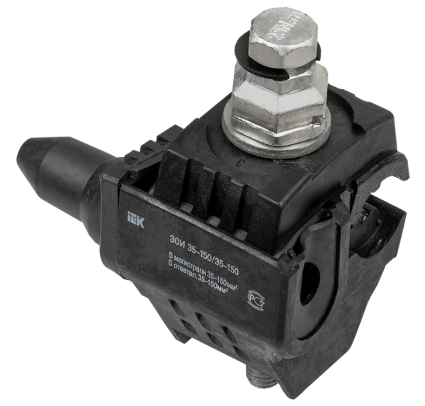 Зажим ответвительный изолированный ЗОИ 35-150/35-150 (P70/P95/P4X-150D) ИЭК UZA-11-D35-D150-1