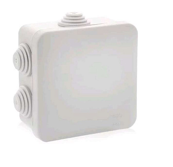 Коробка распр.О/П 70х70x40 белая IP55 Рувинил 67030Б