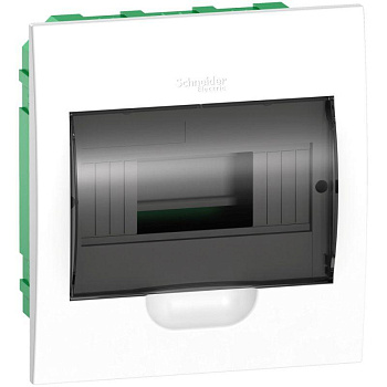 Бокс СП EASY9 встраив. с прозр. дверью 1ряд 8мод. SE EZ9E108S2FRU