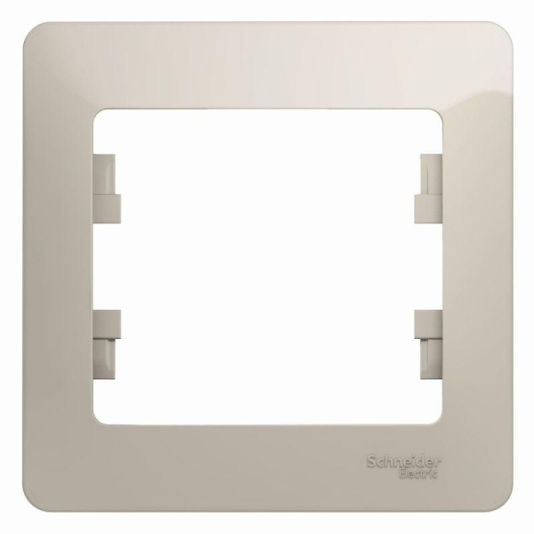 Рамка 1-м Glossa молочный SE GSL000901