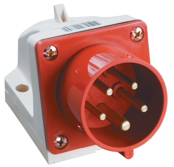 Вилка эл. наруж. уст. 32А 3P+PE+N 380В IP44 ССИ-525 ИЭК PSR52-032-5