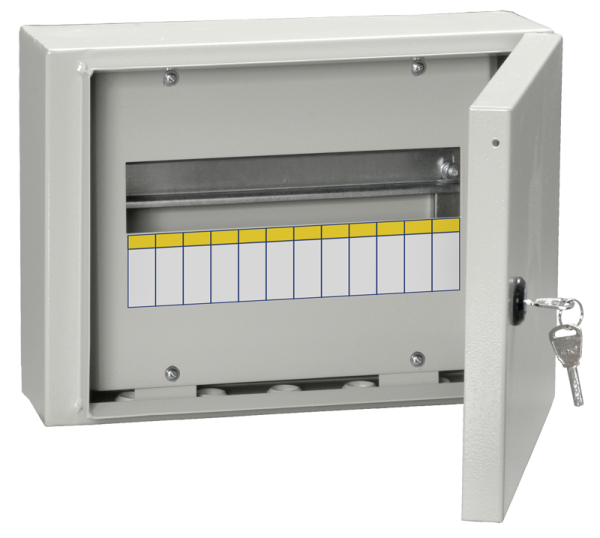 Корпус металлический ЩРн-12 (240х330х120мм) IP54 TITAN 3 IEK MKM11-N-12-54-Z