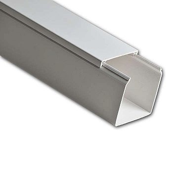 Кабель-канал 80х60 L2000 пластик бел. Рувинил РКК-80х60