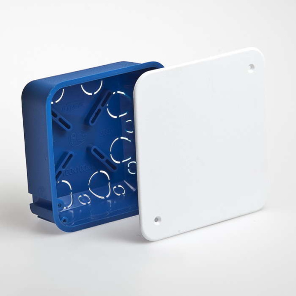 Коробка распр.С/П 100х100х45  рувинил 10160