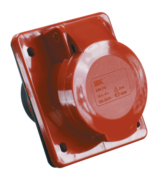 Розетка СП 16А 380В 3P+E ССИ-414 IP44 ИЭК PSR42-016-4