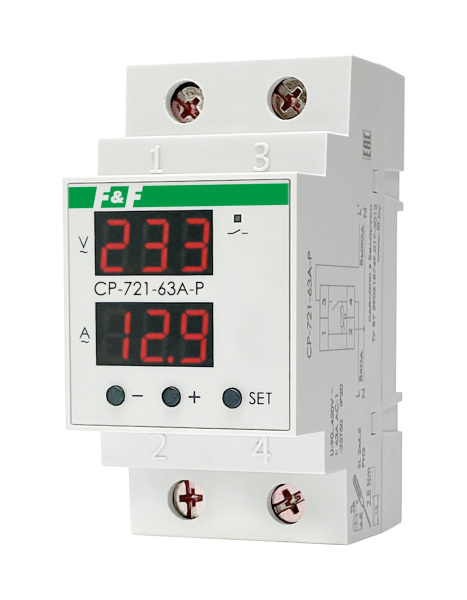 Реле контроля напряжения CP-721-63A-P