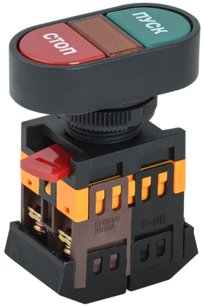 Кнопка APBB-22N "Пуск-Стоп" 1з+1р ИЭК BBD11-APBB-K51