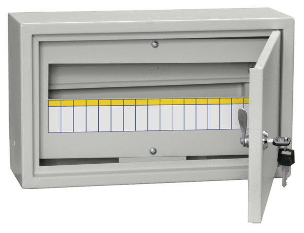 Корпус металлический ЩРн-18 (265х440х120мм) IP31 бел. TITAN 3 IEK MKM13-N-18-31-Z