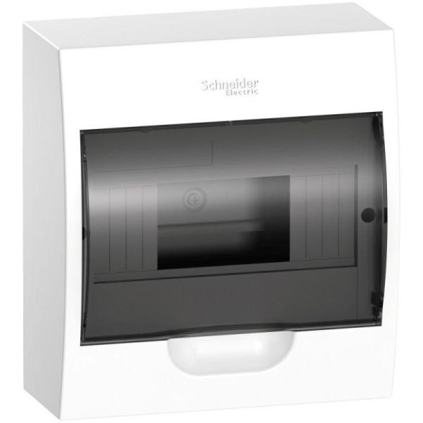 Бокс ОП EASY9 навесн. с прозр. дверью 1ряд 8мод. SE EZ9E108S2SRU