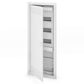 Щит встраиваемый комбинированный 5/3 металл. дверца IP30 U60ES 5/3 PL