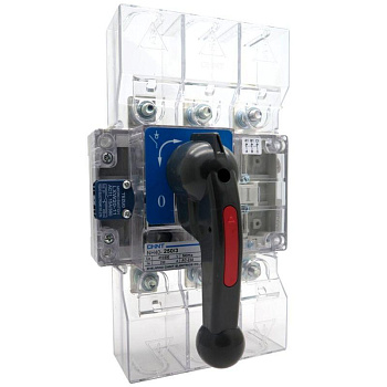 Выключатель-разъединитель NH40-125/3 3п 125А стандартная рукоятка управления CHINT 393261