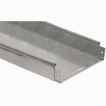 Лоток листовой неперфорированный 200х100 L3000 сталь 0.8мм ИЭК CLN10-100-200-3