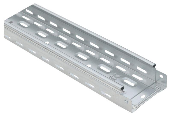 Лоток листовой перфорированный 100х50 L3000 сталь 0.7мм ИЭК CLP10-050-100-3