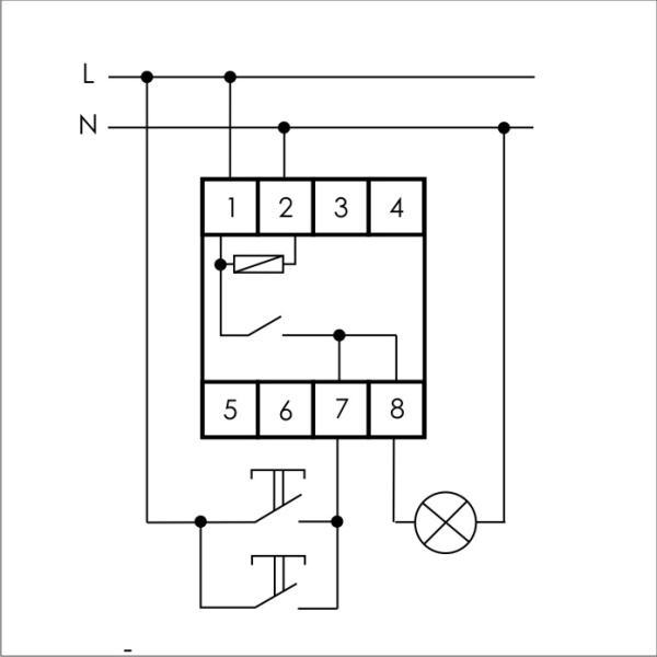 Автомат лестничный AS-B 220