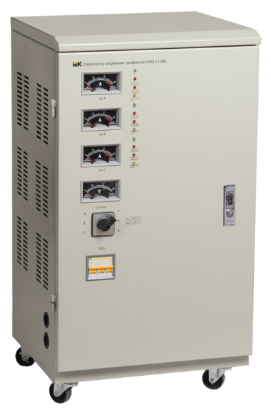 Стабилизатор напряжения СНИ 3/380 15.0кВА 3ф ИЭК IVS10-3-15000