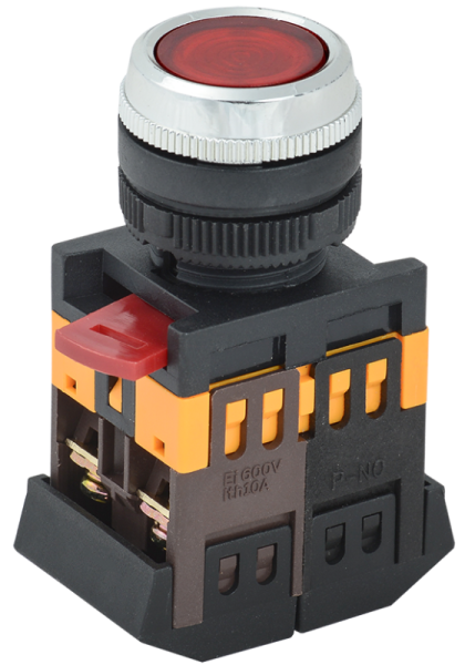 Кнопка ABLFS-22 кр. 1з+1р ИЭК BBT30-ABLFS-K04