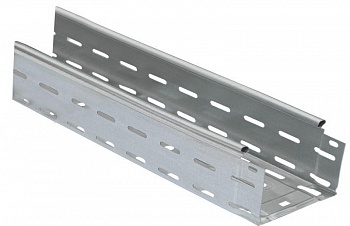 Лоток листовой перфорированный 100х80 L3000 сталь 0.7мм ИЭК CLP10-080-100-3