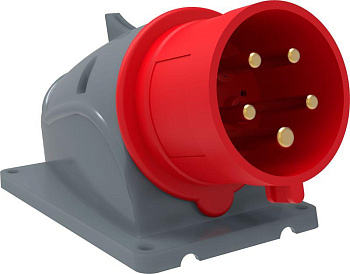 Вилка стационарная 3P+PE+N 32А 6ч/200/346-240/415В IP44 MAGNUM ССИ-525 IEK PSN52-032-5