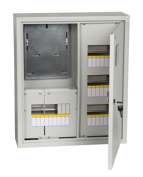 Корпус металлический ЩУРн-3/24 (560х480х165мм) IP31 TITAN IEK MKM32-N-24-31-ZO