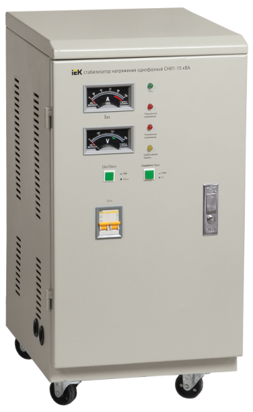 Стабилизатор напряжения СНИ 1/220 7.0кВА 1ф ИЭК IVS10-1-07000