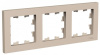 Рамка 3-м AtlasDesign универс. песочн. SE ATN001203